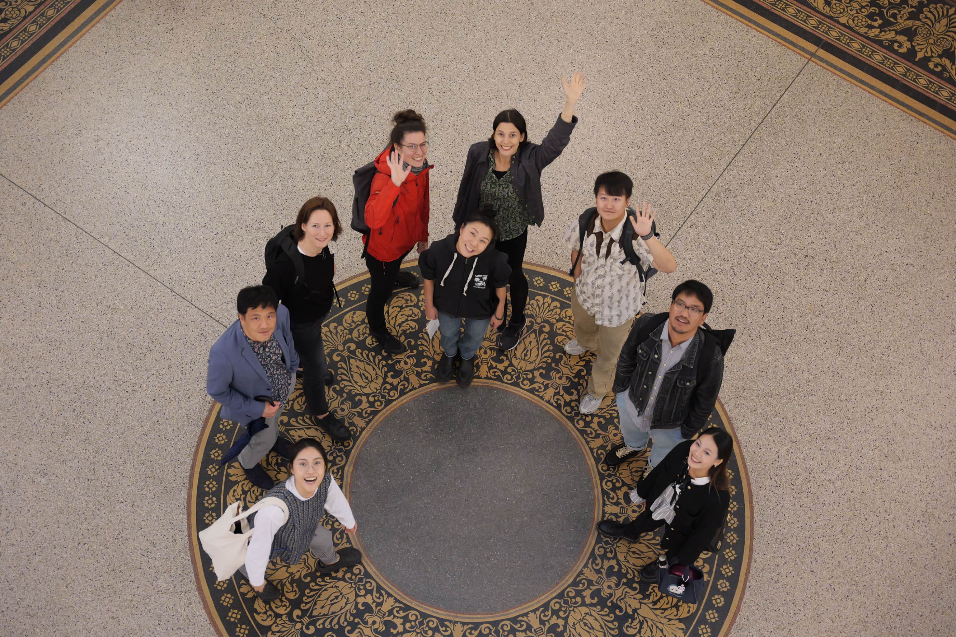 LMRG members visiting the Gropius Bau, Berlin—July 2024. Photo: Wei Feng