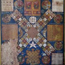 Games and Puzzles, 19th century board game from India